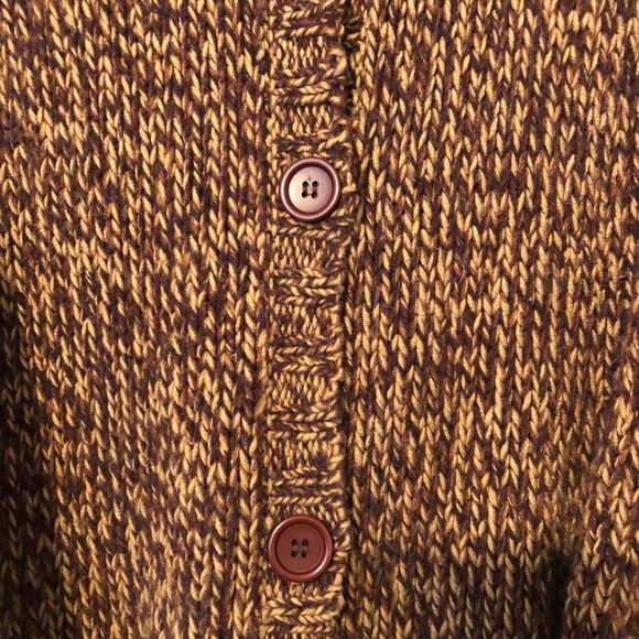 Zara Wool Blend knit Button Down Long Sleeved Cardigan Size - Picture 4 of 8